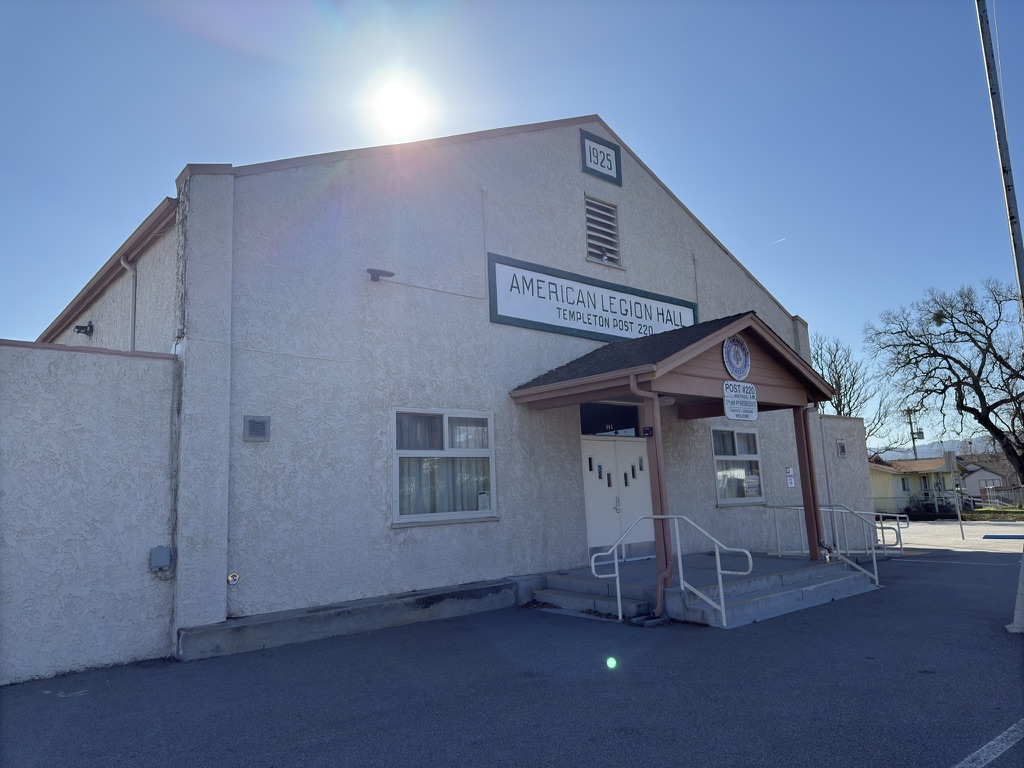 Templeton Legion Hall Interior